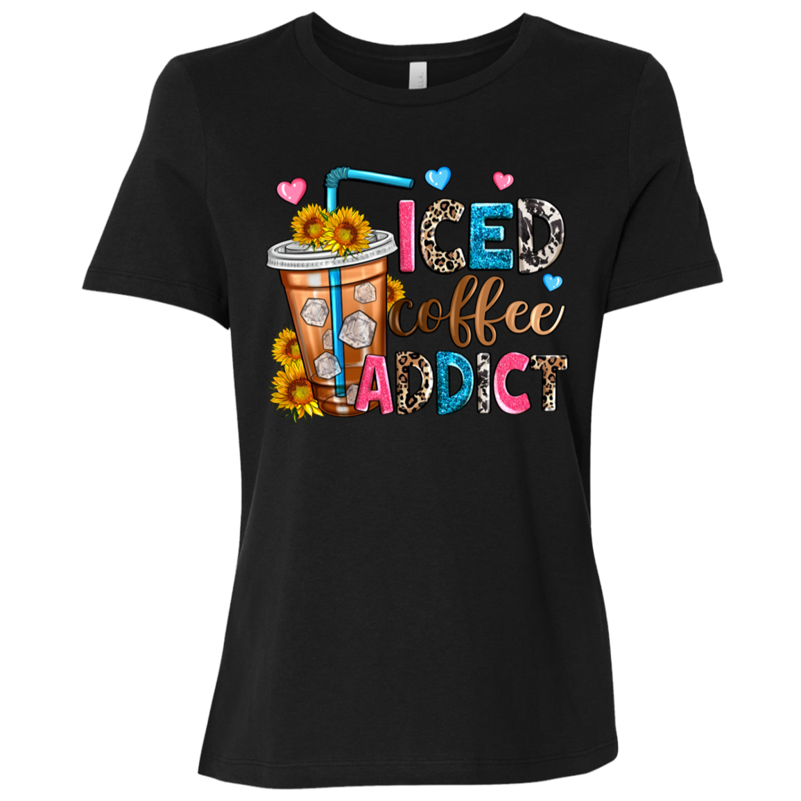 Iced Coffee Addict | Women's Relaxed Fit Tee