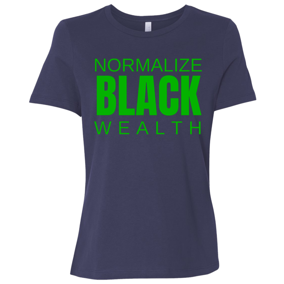 Normalize Black Wealth Tee
