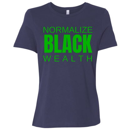 Normalize Black Wealth Tee