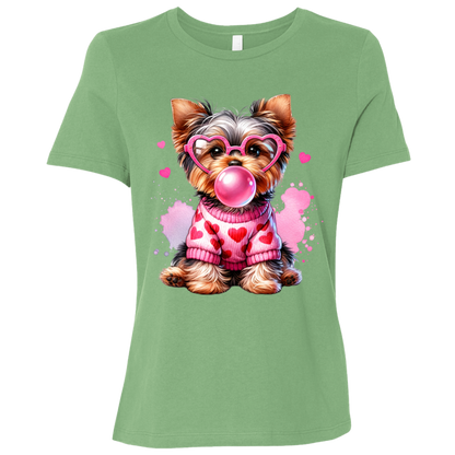 Yorkie Love | Women's Relaxed Fit Tee