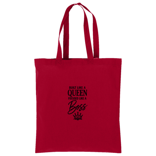 Built Like a Queen Focused Like a Boss Tote