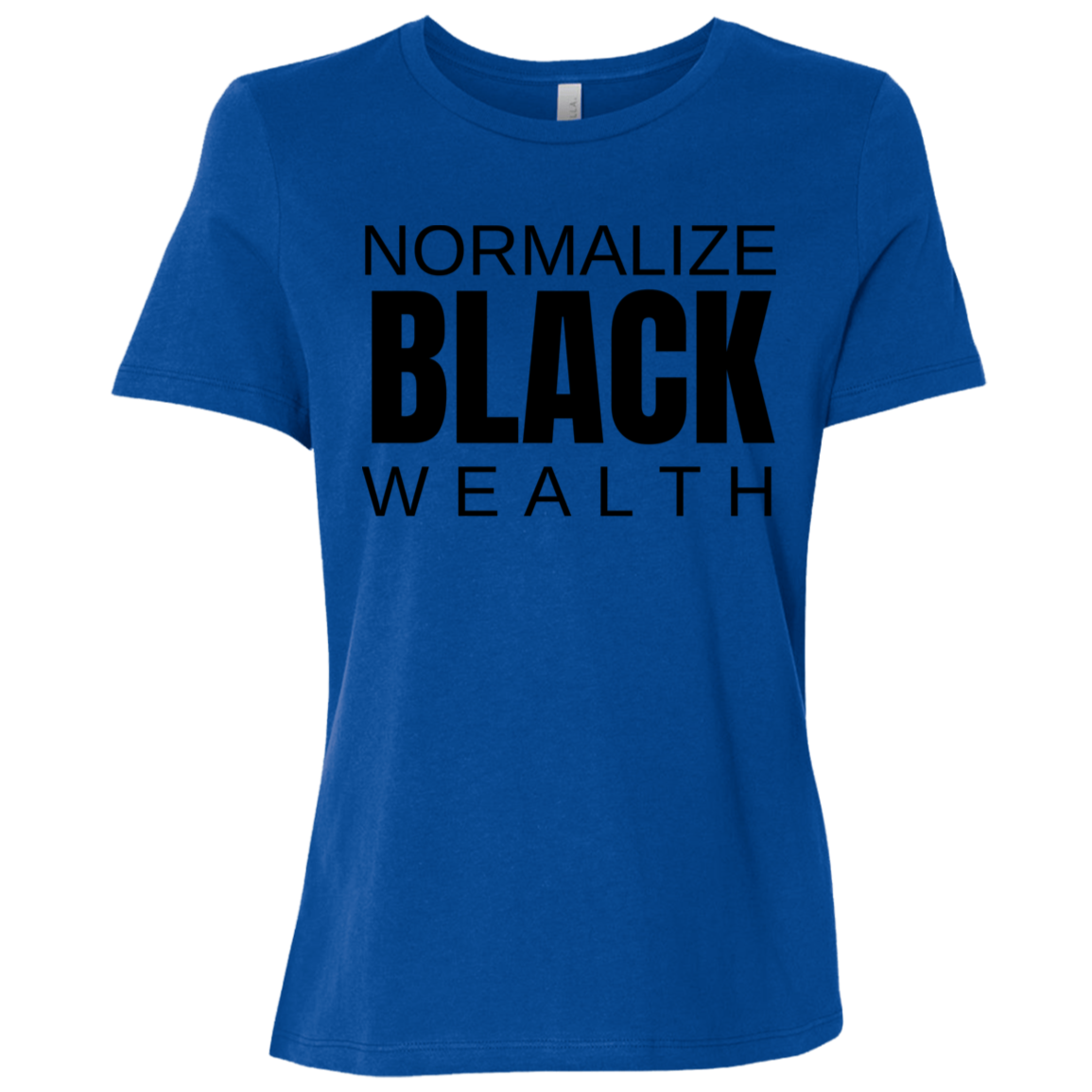Normalize Black Wealth Tee
