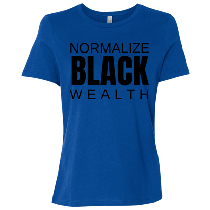 Normalize Black Wealth Tee