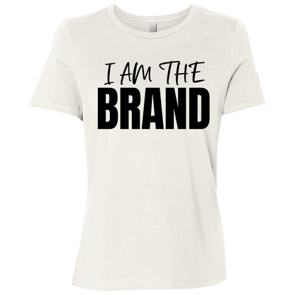 I Am The Brand Ladies Relaxed Jersey Short-Sleeve T-Shirt