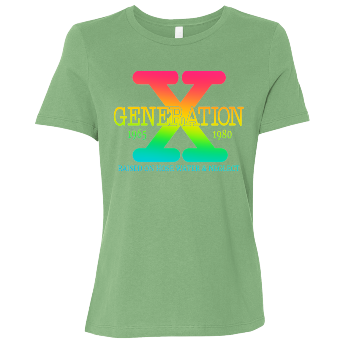Generation X Ladies' Relaxed Graphic Tee