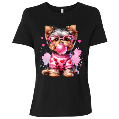 Yorkie Love | Women's Relaxed Fit Tee
