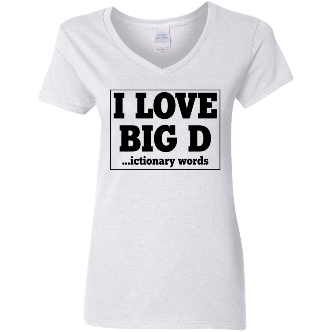 Gildan Ladies' 5.3 oz. V-Neck T-Shirt