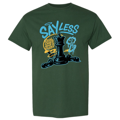 Say Less Men's DryBlend Short Sleeve Tee