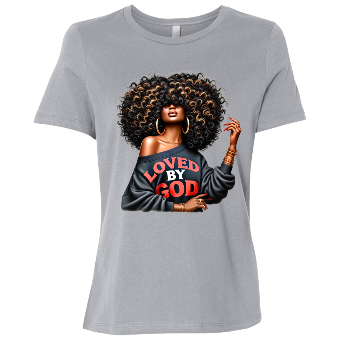 Loved by God Relaxed Jersey Short-Sleeve T-Shirt