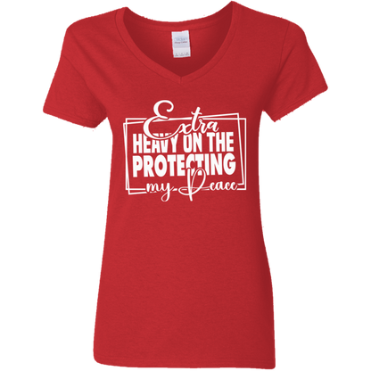 USA Cotton V-Neck T-Shirt - Sustainable and Stylish Design