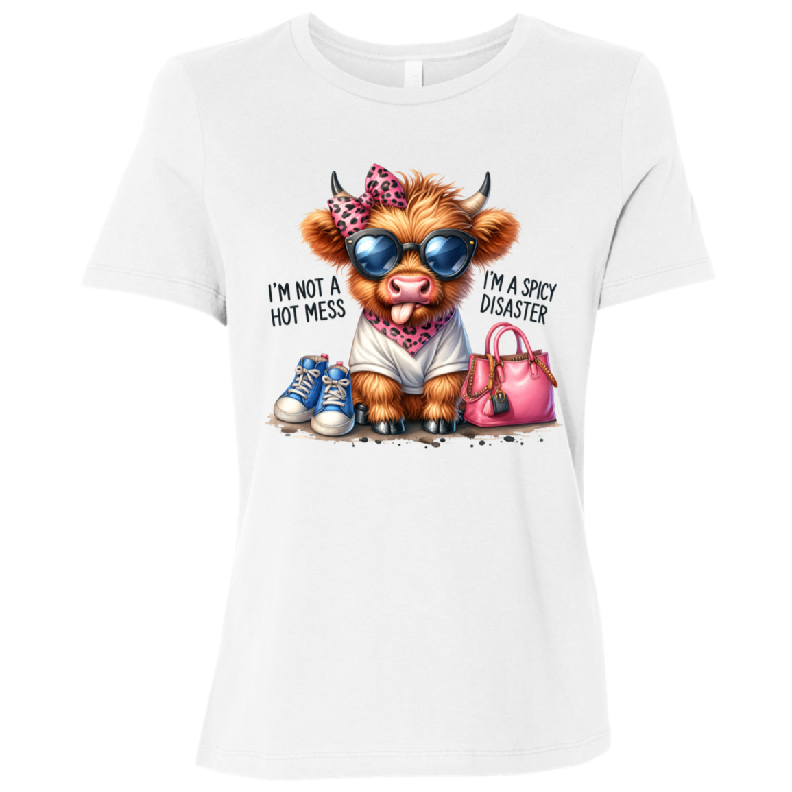I'm Not a Hot Mess, I'm a Spicy Disaster | Women's Relaxed Fit Tee