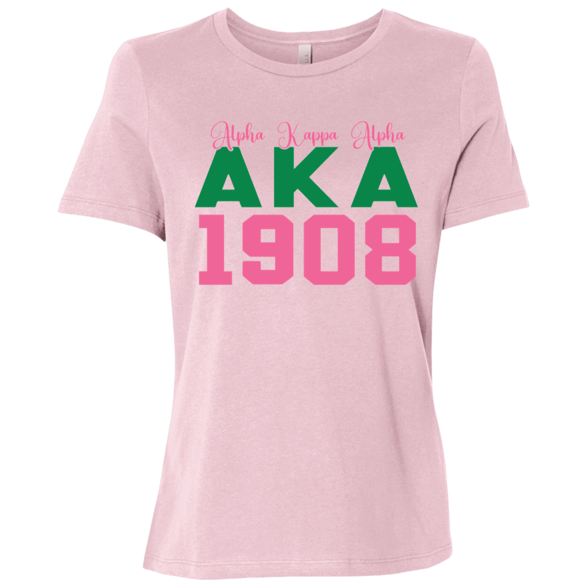 AKA 1908 Ladies Relaxed Jersey Short-Sleeve T-Shirt