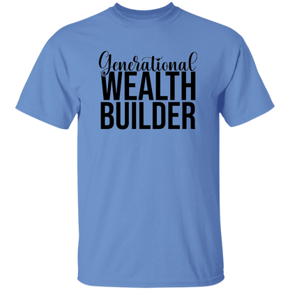 Generational Wealth Builder Men's 5.3 oz. T-Shirt