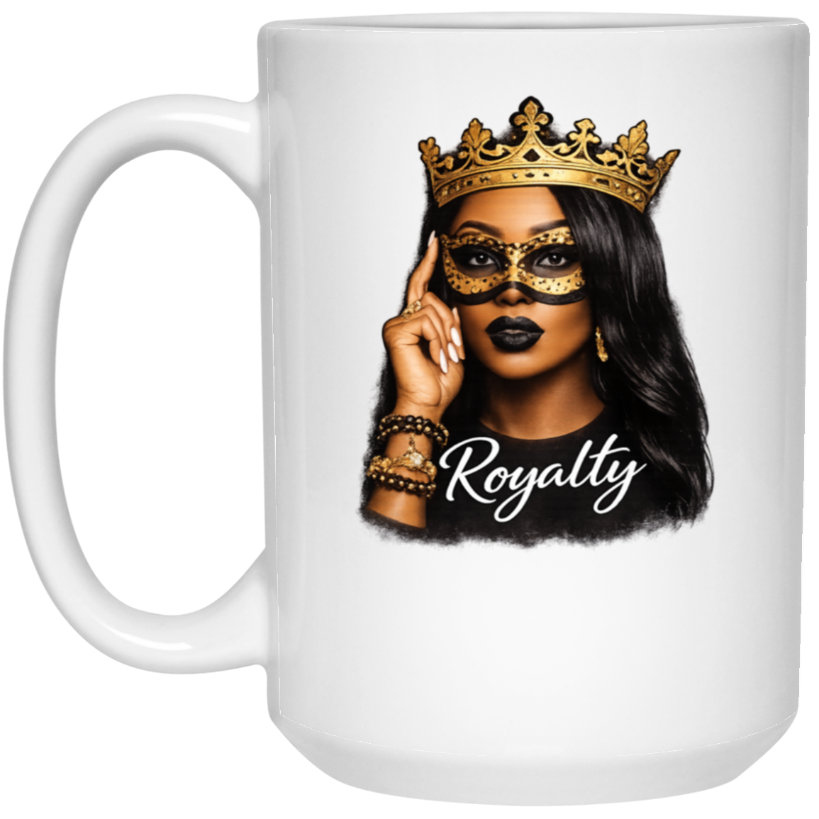 Royalty 15oz White Mug