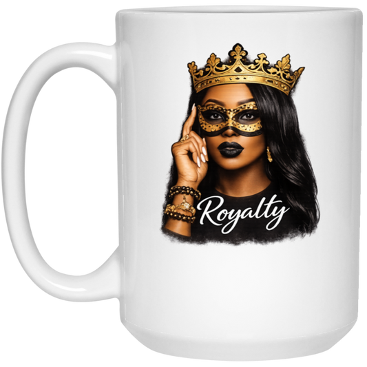 Royalty 15oz White Mug