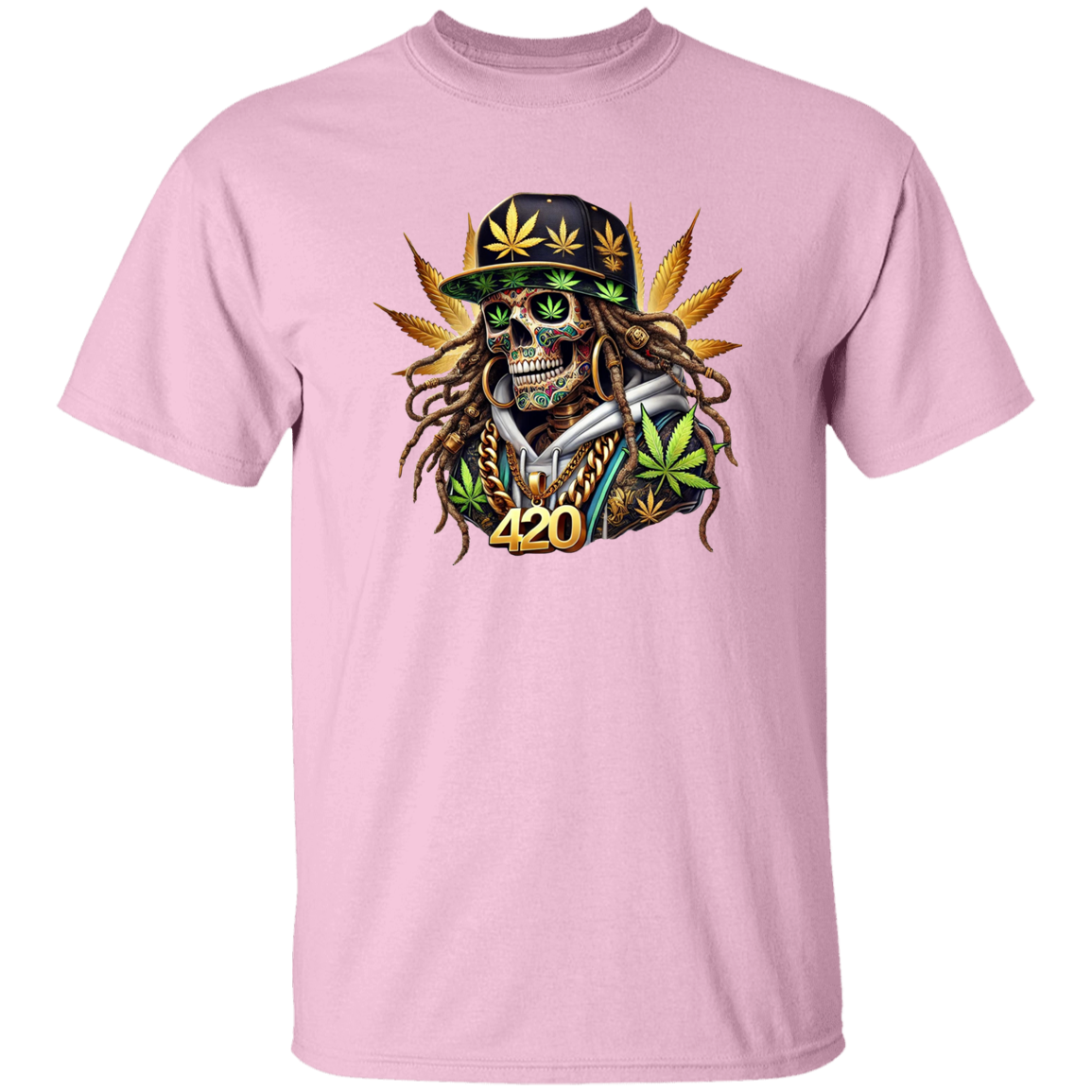 420 Skeleton 5.3 oz. T-Shirt