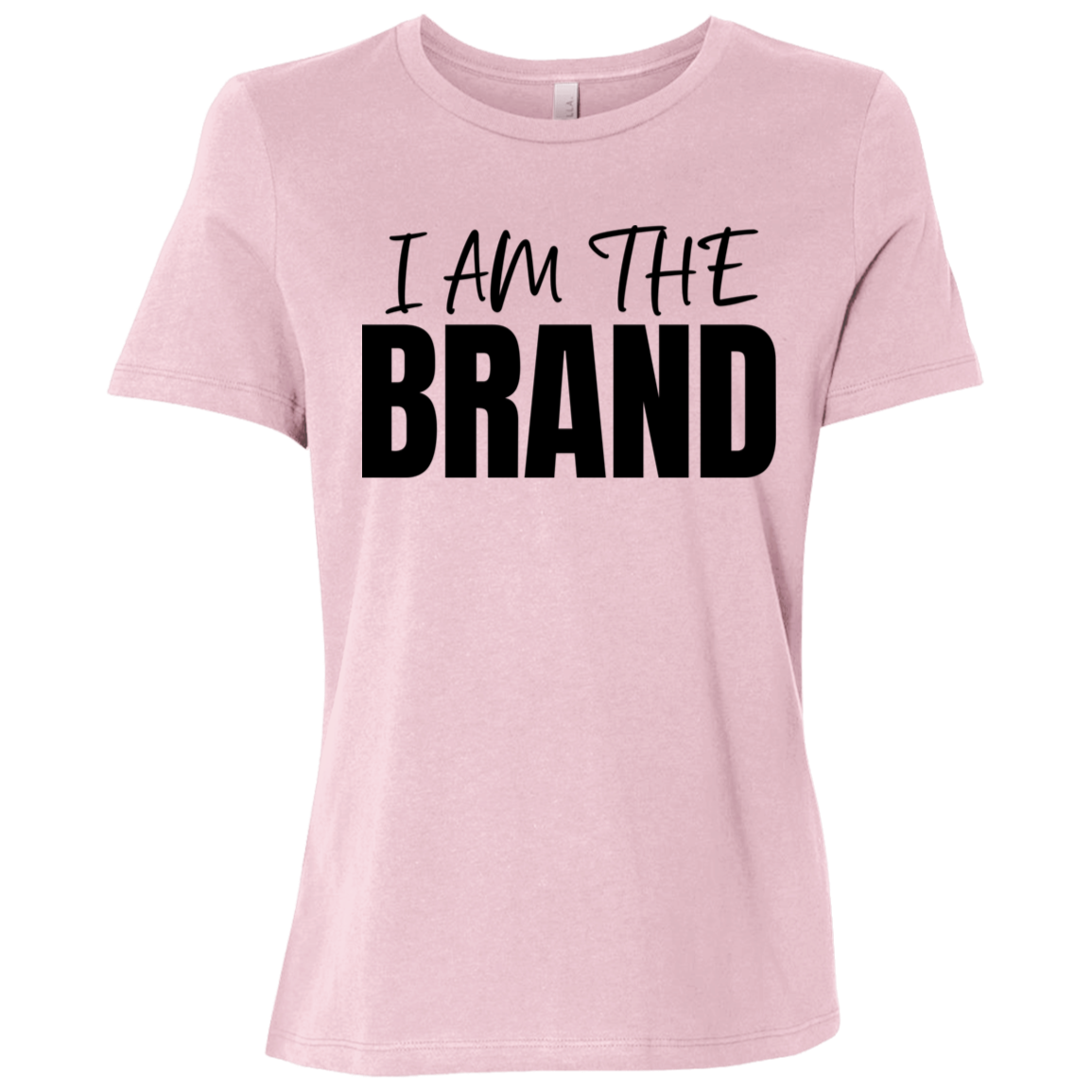 I Am The Brand Ladies Relaxed Jersey Short-Sleeve T-Shirt