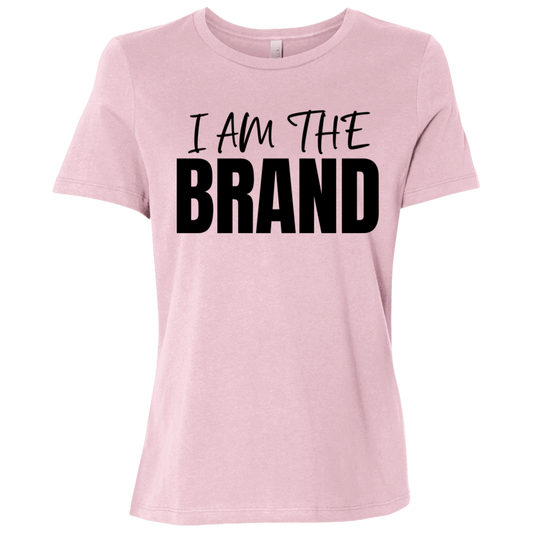 I Am The Brand Ladies Relaxed Jersey Short-Sleeve T-Shirt