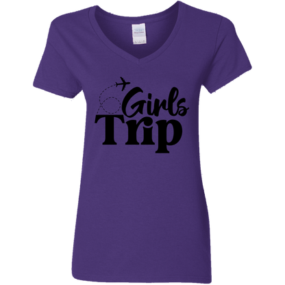 Girls Trip Ladies' V-Neck Tee