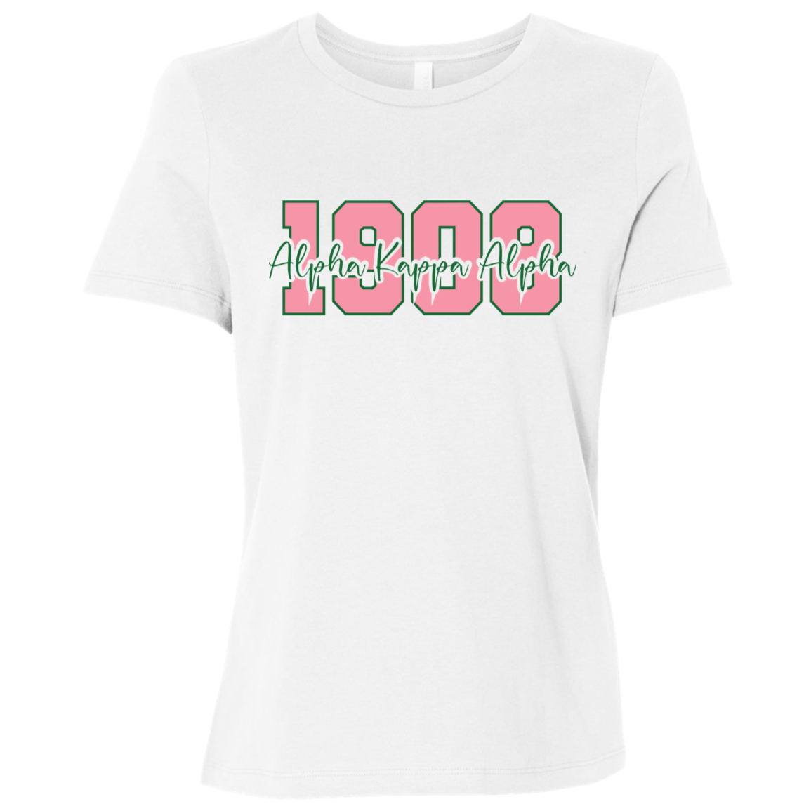 1908 Alpha Kappa Alpha Ladies' Relaxed Graphic Tee
