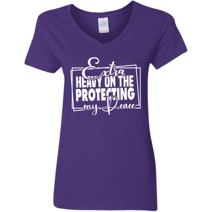 USA Cotton V-Neck T-Shirt - Sustainable and Stylish Design
