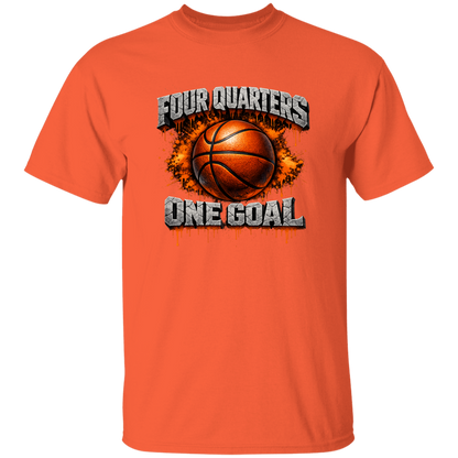 Four Quarters One Goal 5.3 oz T-Shirt