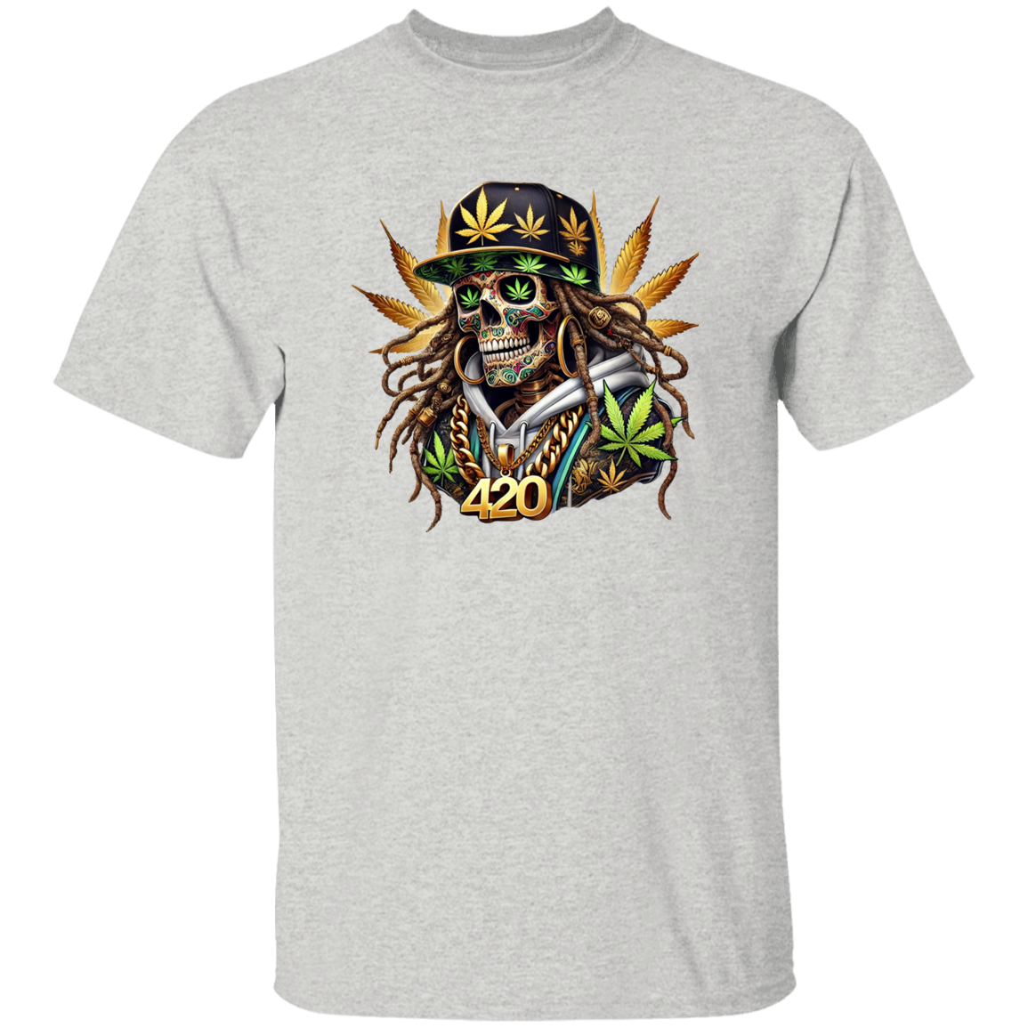 420 Skeleton 5.3 oz. T-Shirt
