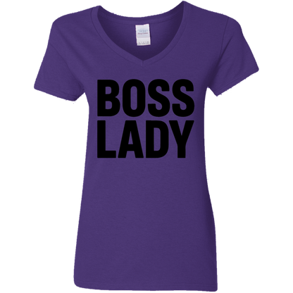 Boss Lady V-Neck T-Shirt