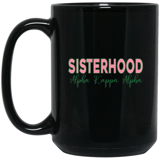 Sisterhood 15oz Black Mug