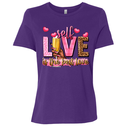 Self Love Is the Best Love | Women's Relaxed Fit Tee