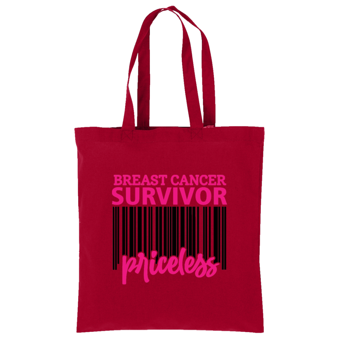 Breast Cancer Survivor Priceless Tote Bag