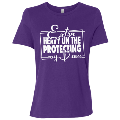 Casual Comfort Missy Fit Cotton Tee - Neutral Colors