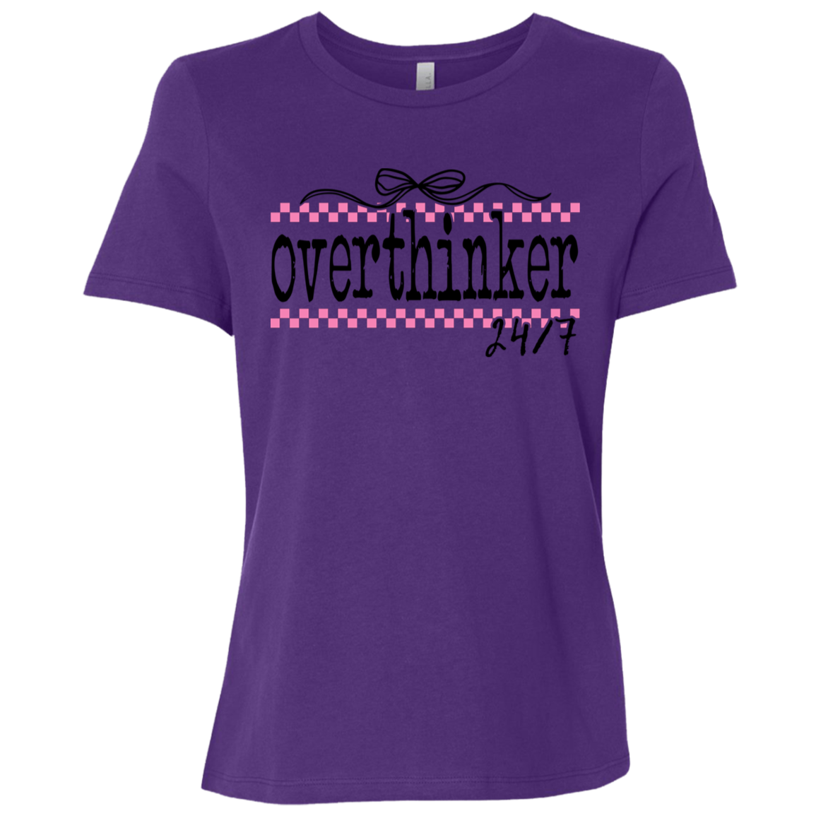 Overthinker 24/7 | Women's Relaxed Fit Tee