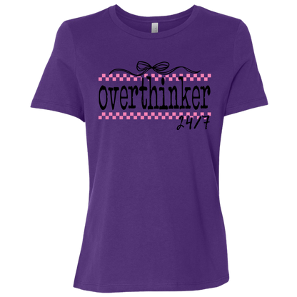 Overthinker 24/7 | Women's Relaxed Fit Tee