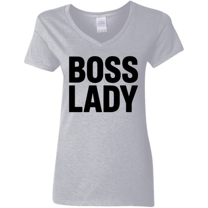 Boss Lady V-Neck T-Shirt