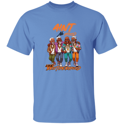 Aint No Hood Like Brotherhood 5.3 oz. T-Shirt