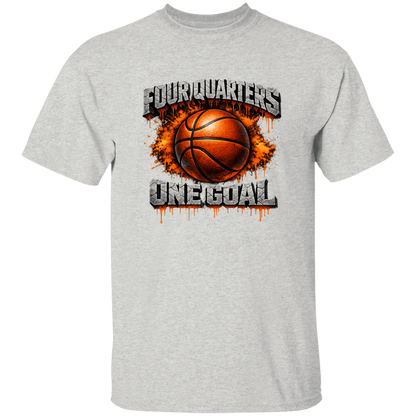 Four Quarters One Goal 5.3 oz T-Shirt