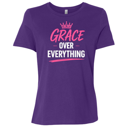 Grace Over Everything Women's Relaxed Fit T-Shirt