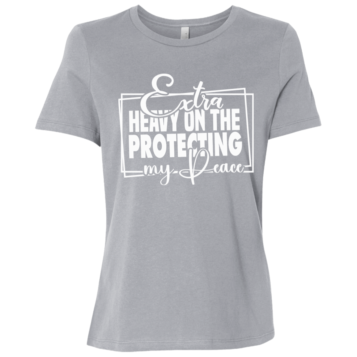 Casual Comfort Missy Fit Cotton Tee - Neutral Colors