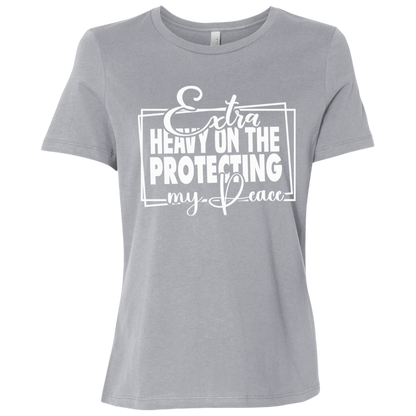 Casual Comfort Missy Fit Cotton Tee - Neutral Colors