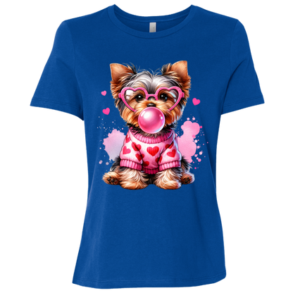 Yorkie Love | Women's Relaxed Fit Tee