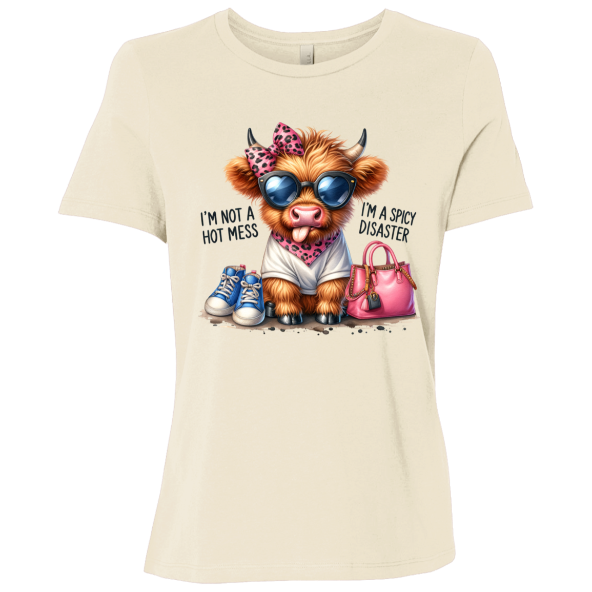 I'm Not a Hot Mess, I'm a Spicy Disaster | Women's Relaxed Fit Tee