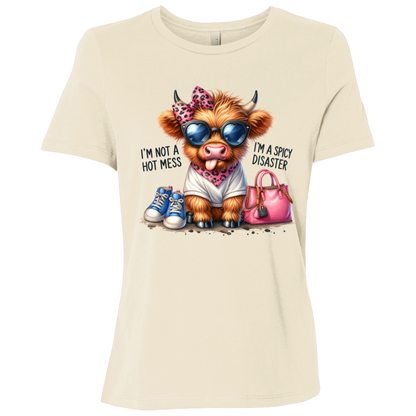 I'm Not a Hot Mess, I'm a Spicy Disaster | Women's Relaxed Fit Tee