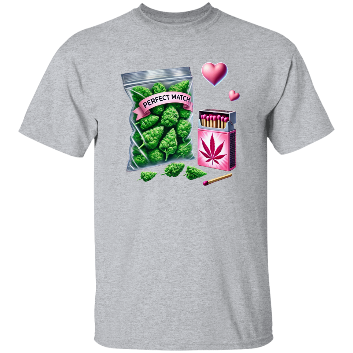 A Perfect Match Men's 5.3 oz. T-Shirt