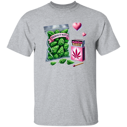 A Perfect Match Men's 5.3 oz. T-Shirt