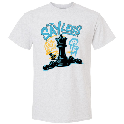 Say Less  Mens DryBlend Short Sleeve Tee