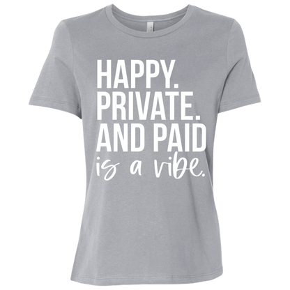 Comfy Missy Fit Tee - 100% Cotton, Available in Neutral Basics