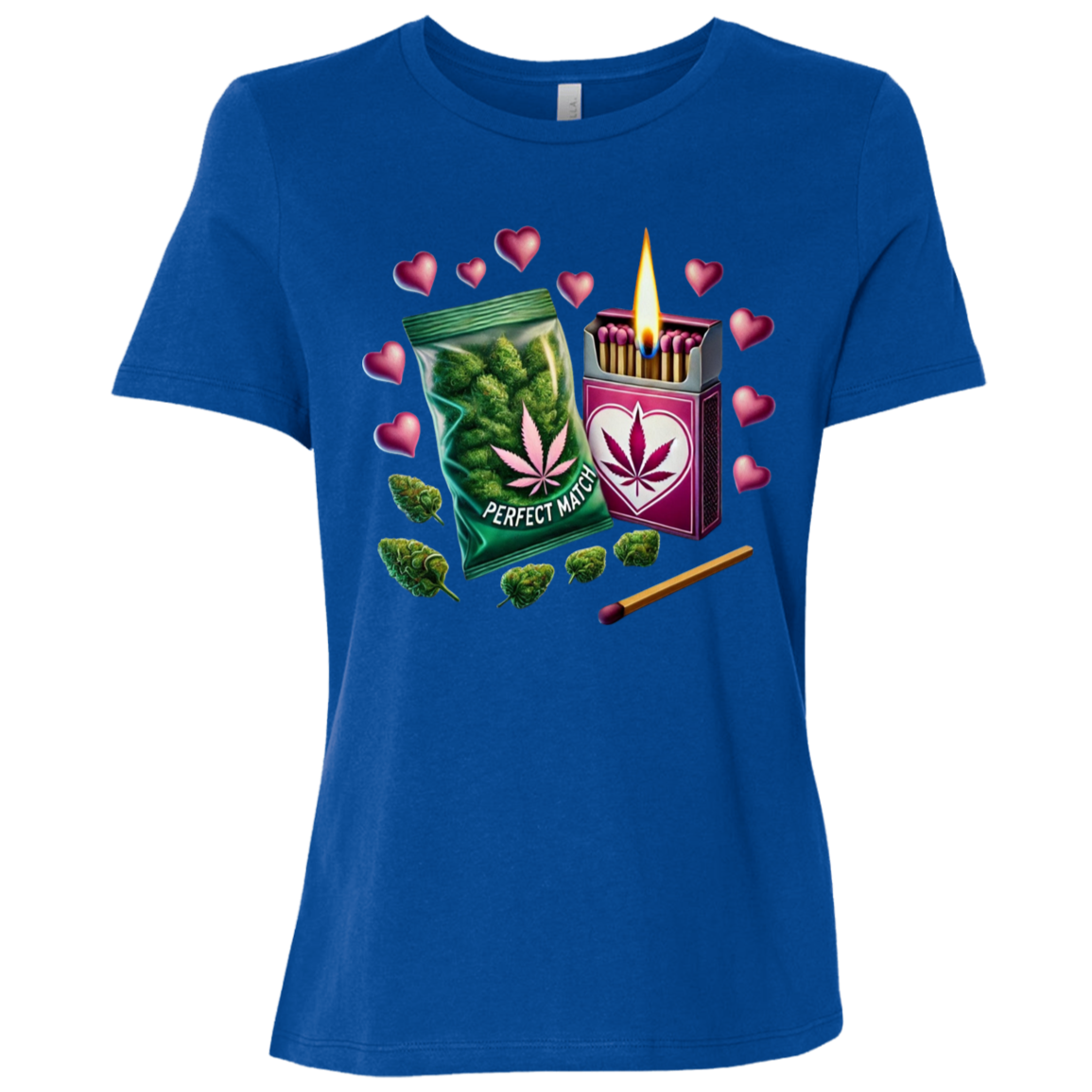 A Perfect Match Ladies Relaxed Jersey Short-Sleeve T-Shirt