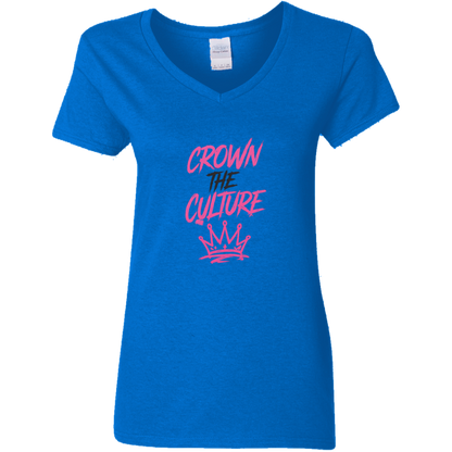 Crown The Culture V-Neck Tee