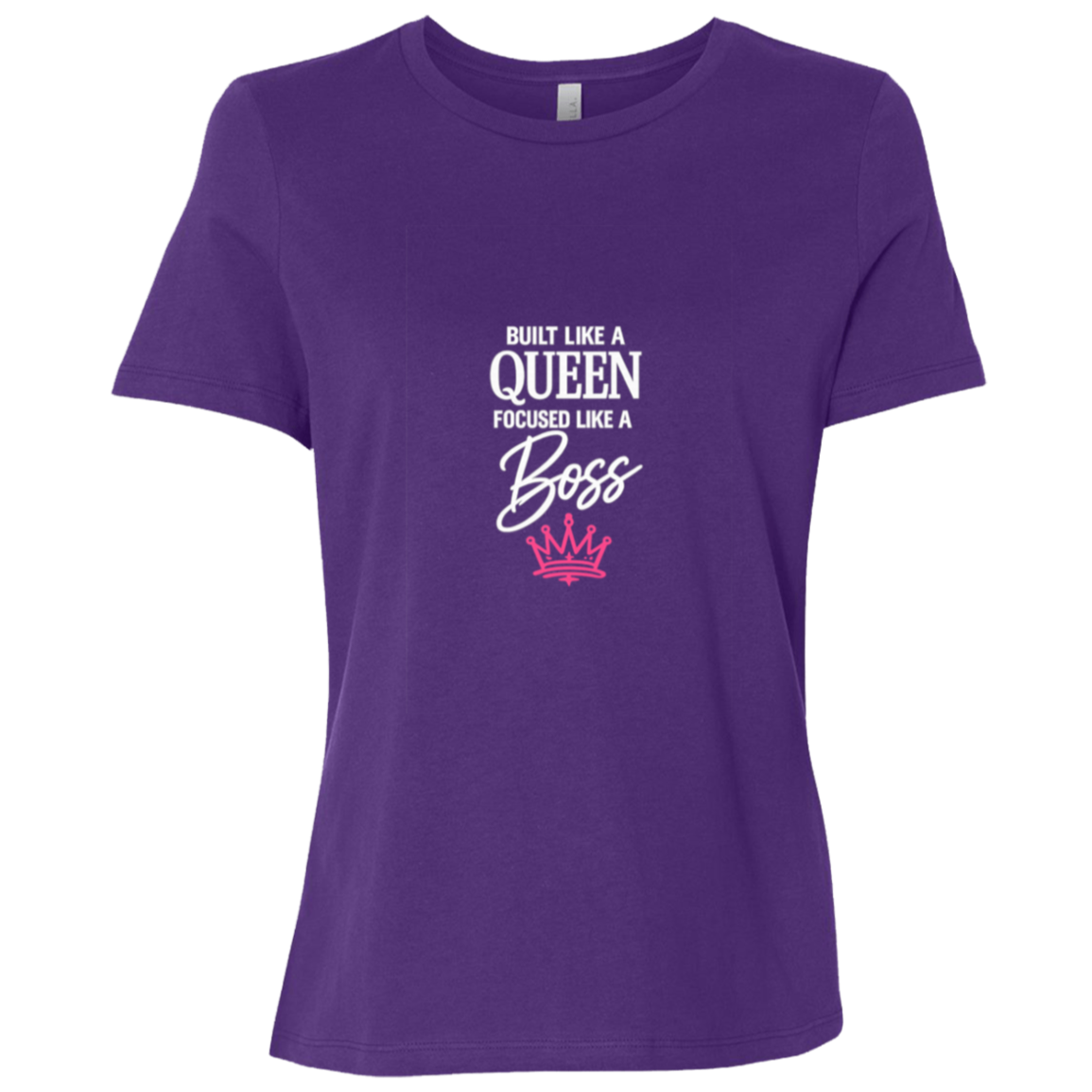 Built Like a Queen Focused Like a Boss Tee